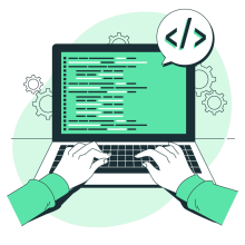 coding w background coding w background